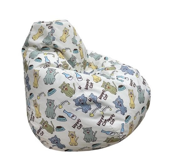 Vesele mačke lazy bag od šoteksa, 999929
