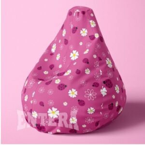 Bubamare i cveće roze lazy bag od šoteksa, 999913