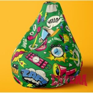 Hello zeleni lazy bag od šoteksa, 999938
