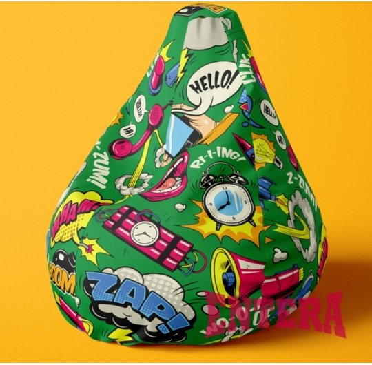 Hello zeleni lazy bag od šoteksa, 999938