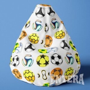 Sportske lopte beli lazy bag od šoteksa, 999950