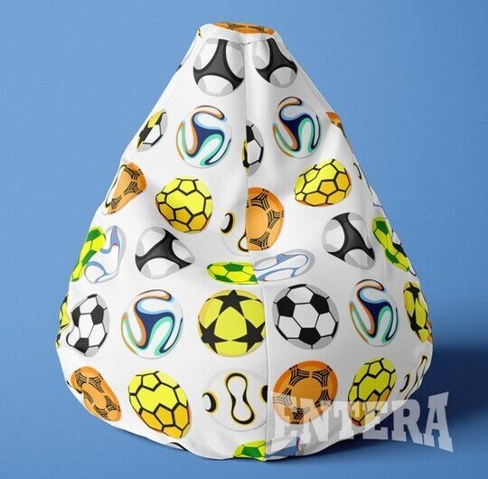 Sportske lopte beli lazy bag od šoteksa, 999950