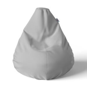 Sivi lazy bag, jednobojni šoteks, 010-219